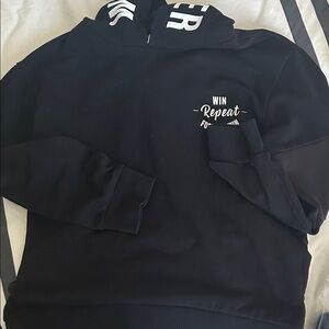 Kids Black Graphic Sweater